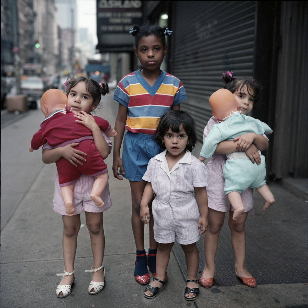 Girls and Dolls by Janet Delaney