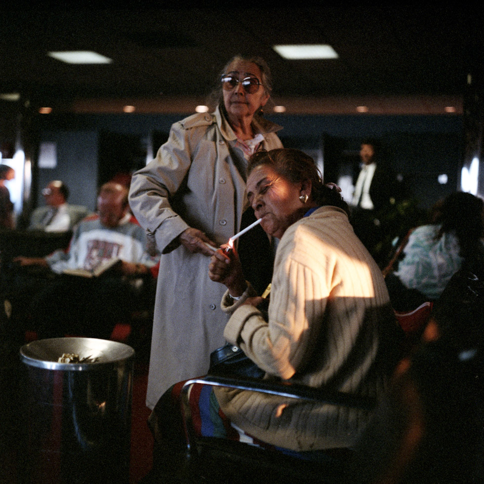 Airport Smokers by Janet Delaney