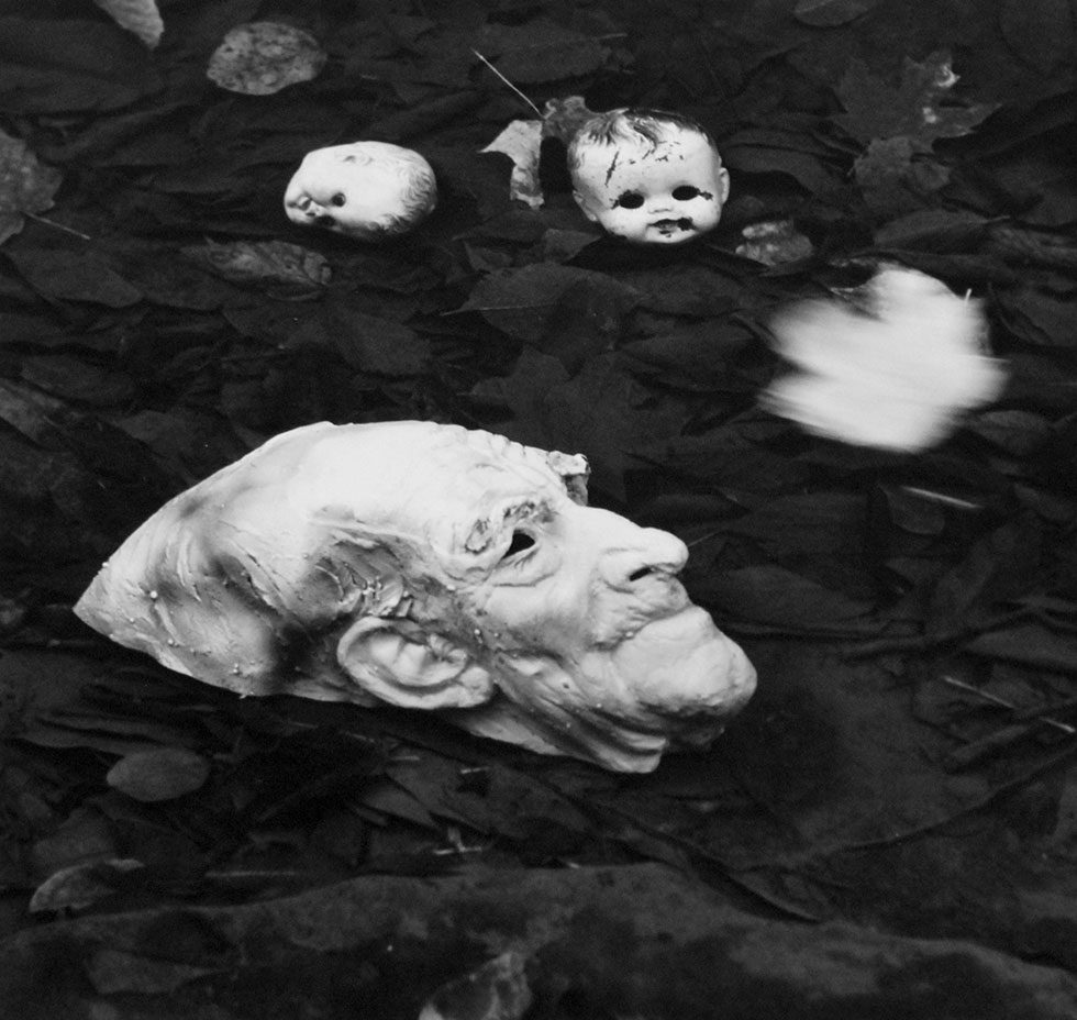 Untitled (Mask in Water) by Ralph Eugene Meatyard