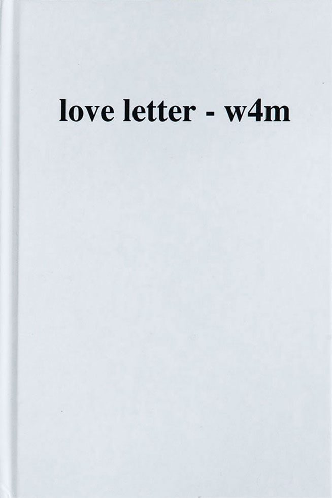 love letter – w4m by Sophie Barbasch