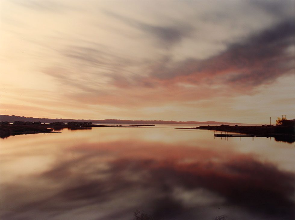 Salton Sea (with campers) by Richard Misrach