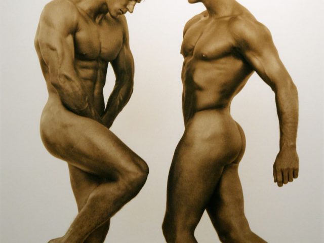 Herb Ritts, Two Male Nudes