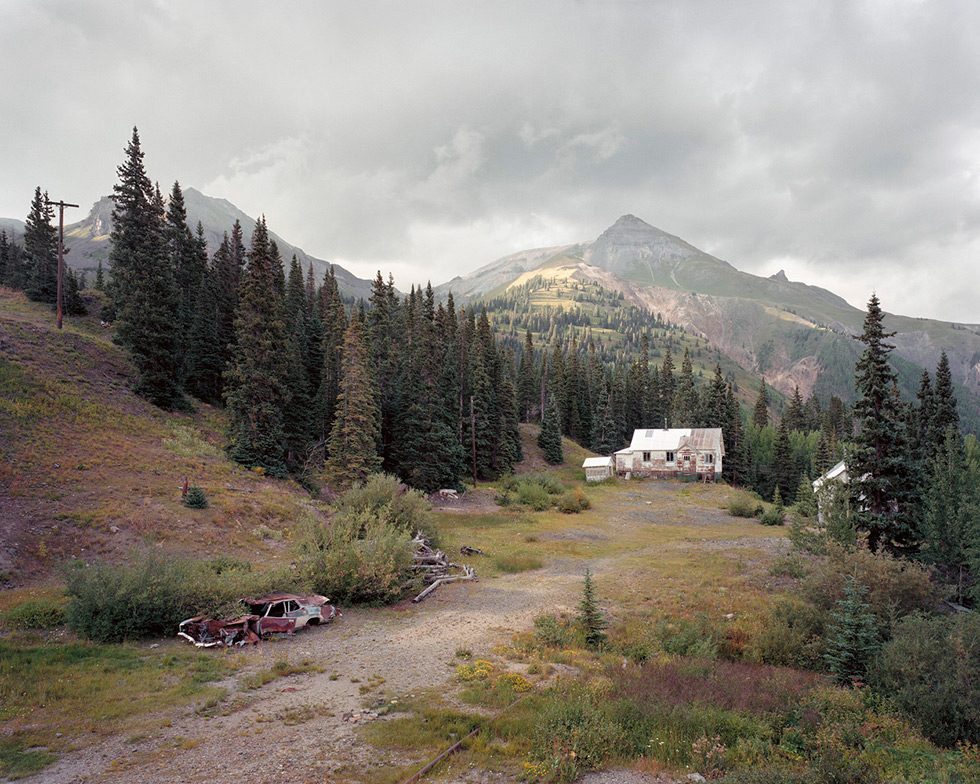 Abandoned Homestead, Red Mountain Mining District, Colorado by 