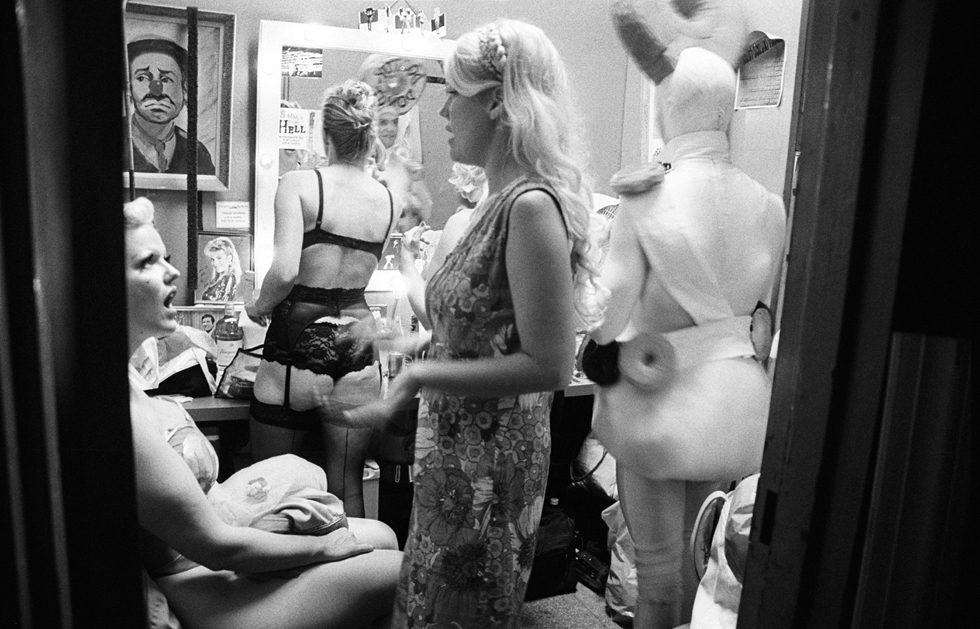 Circus Sideshow Dressing Room, Coney Island by Amy Touchette