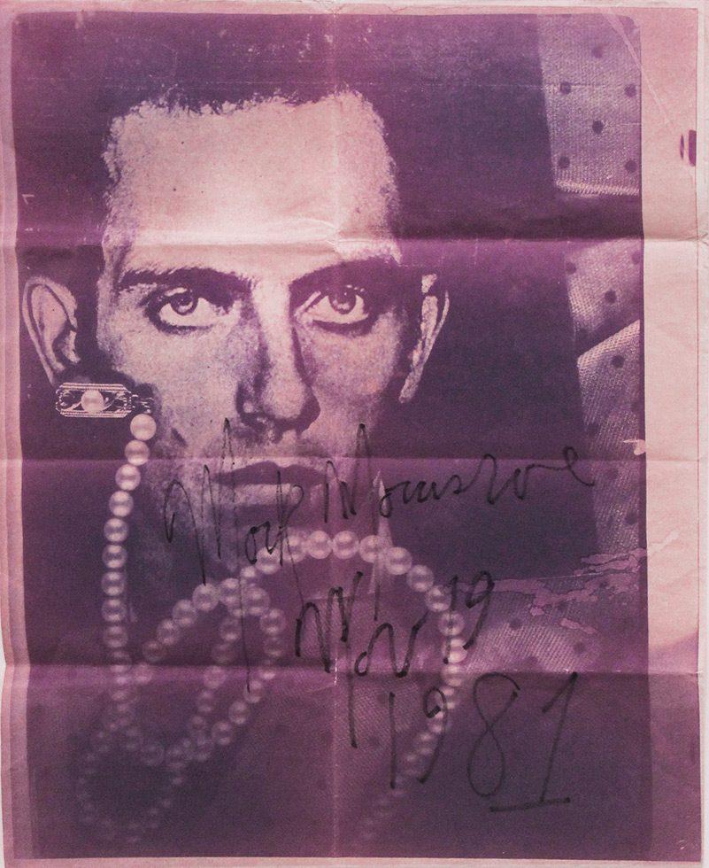 Untitled (David Wojnarowicz) by Mark Morrisroe