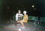 Linda and Page in Tompkins Square Park After Wigstock