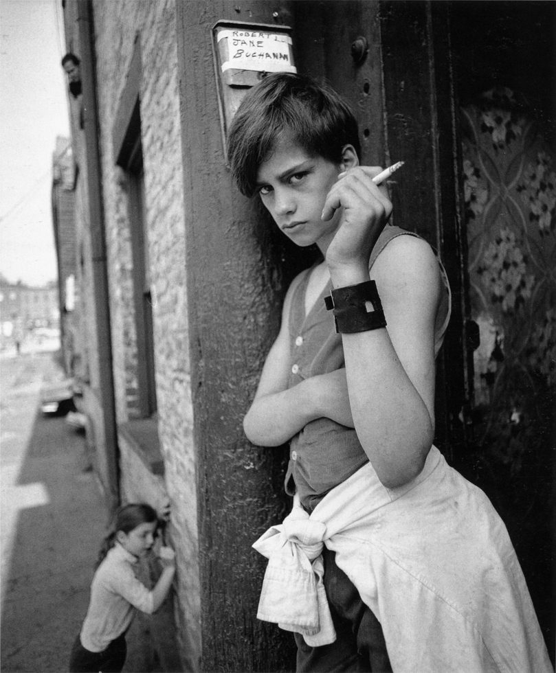 Boy with Cigarette by Arthur Tress