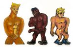 Golden Boy, Bubba, and Scooter (Sex Worker Series)
