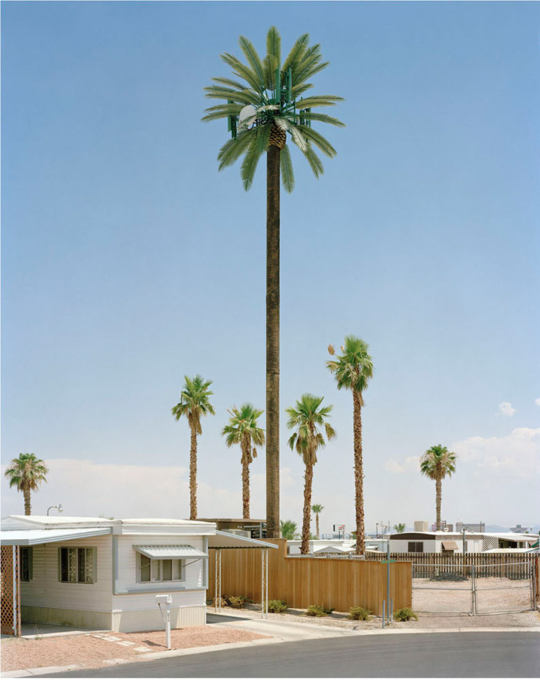 Mobile Home Park, Las Vegas, Nevada by Robert Voit