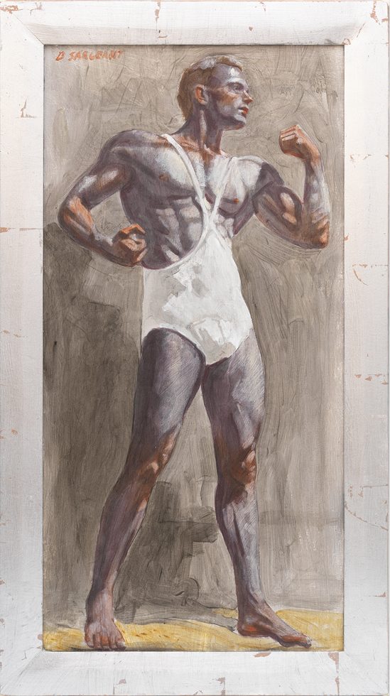 [Bruce Sargeant (1898-1938)] Bodybuilder by Mark Beard