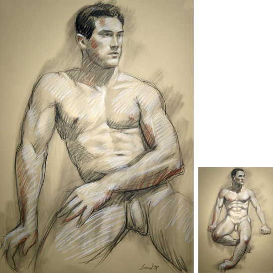 Mark Beard, Untitled double-sided drawing