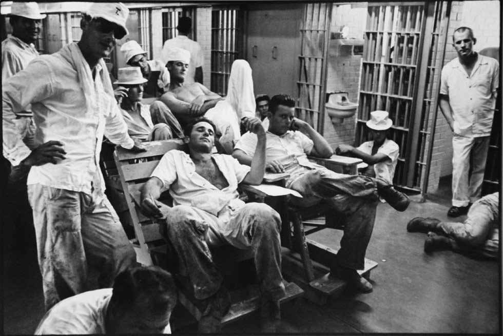 Six-Wing Cell Block by Danny Lyon