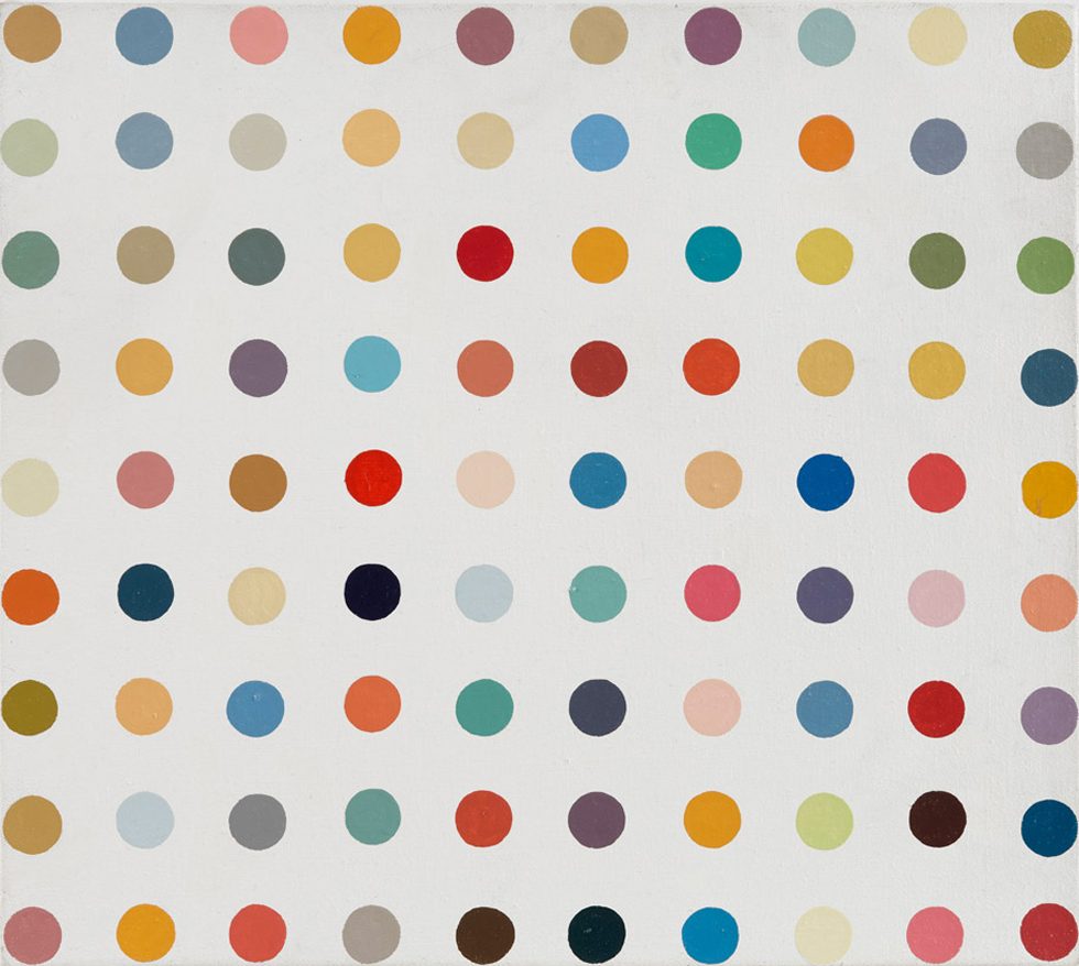 Damien Hirst, Blue Dextran-Bis-MSB-Dibromide-N, N–Tetramethan, Biphenylcar by 