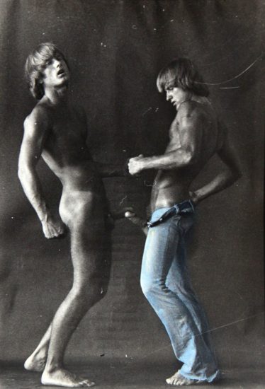 Peter Berlin, Double Self Portrait in Blue Jeans