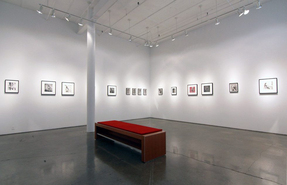 Photograph of an exhibit of Peter Berlin's photographs at CLAMP in NYC