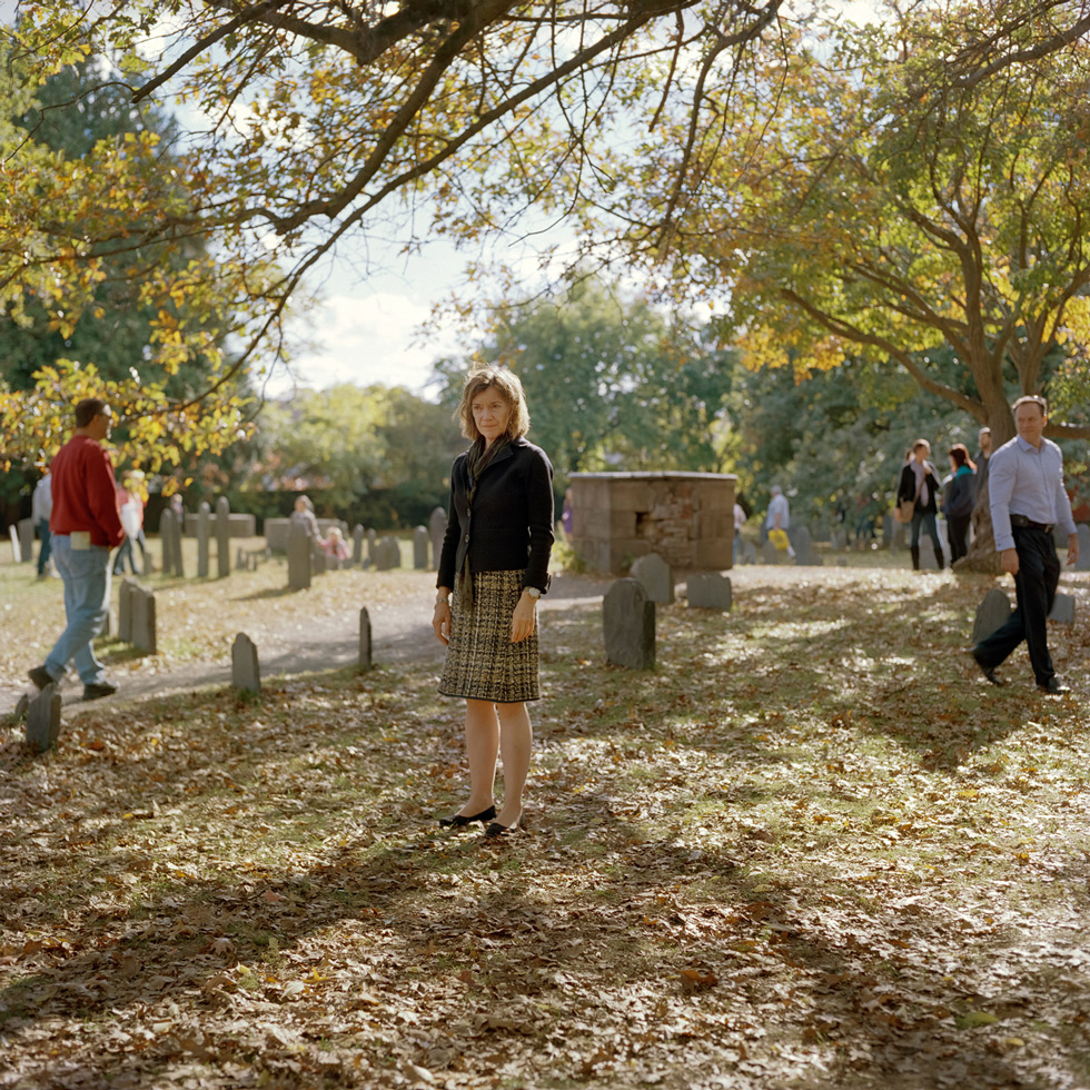 My mother, Salem cemetery by Frances F. Denny