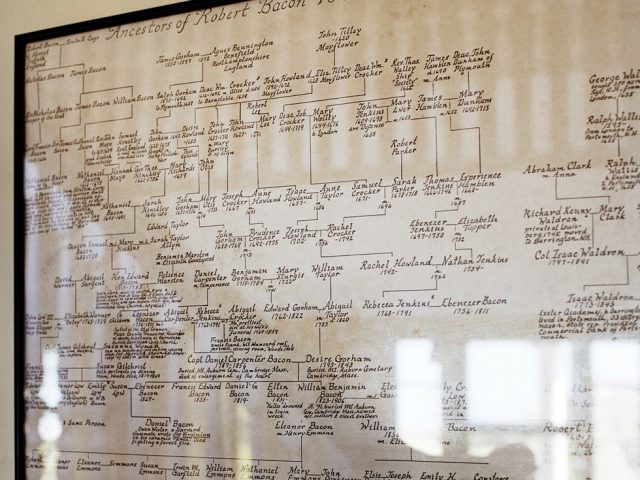 Denny, Frances F., Paternal family tree