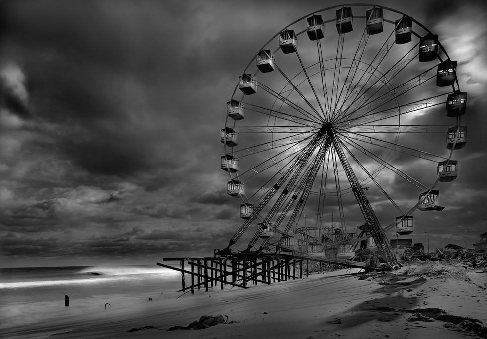 Funtown Pier Remnants by Michael Massaia