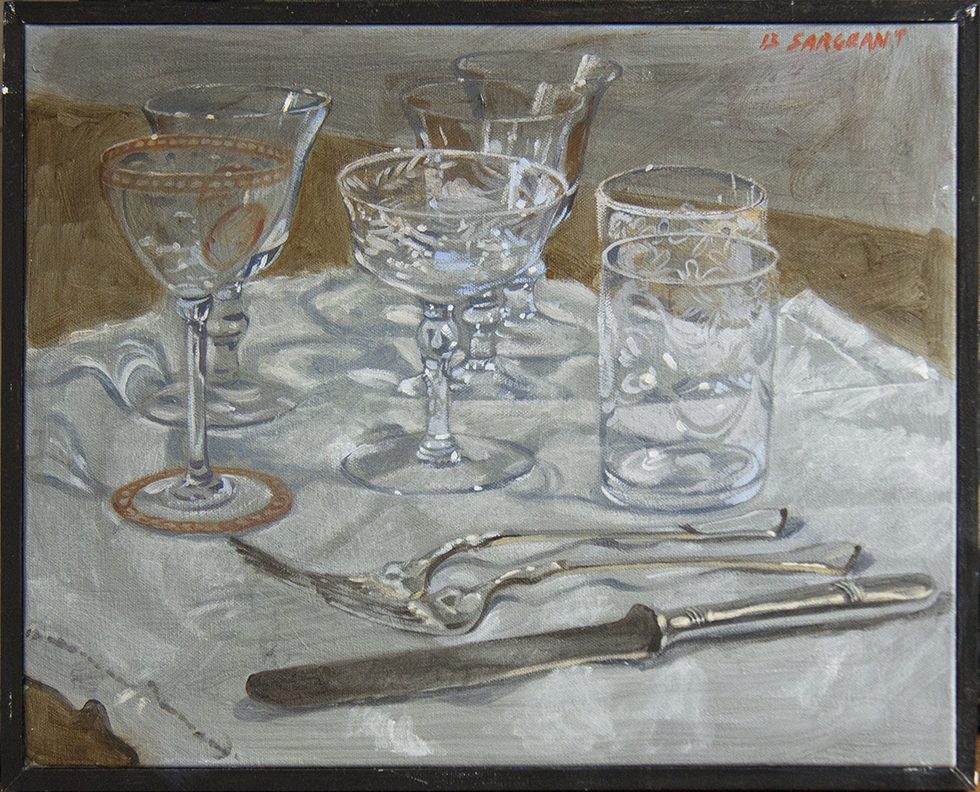 [Bruce Sargeant (1898-1938)] Still Life with Crystal by Mark Beard