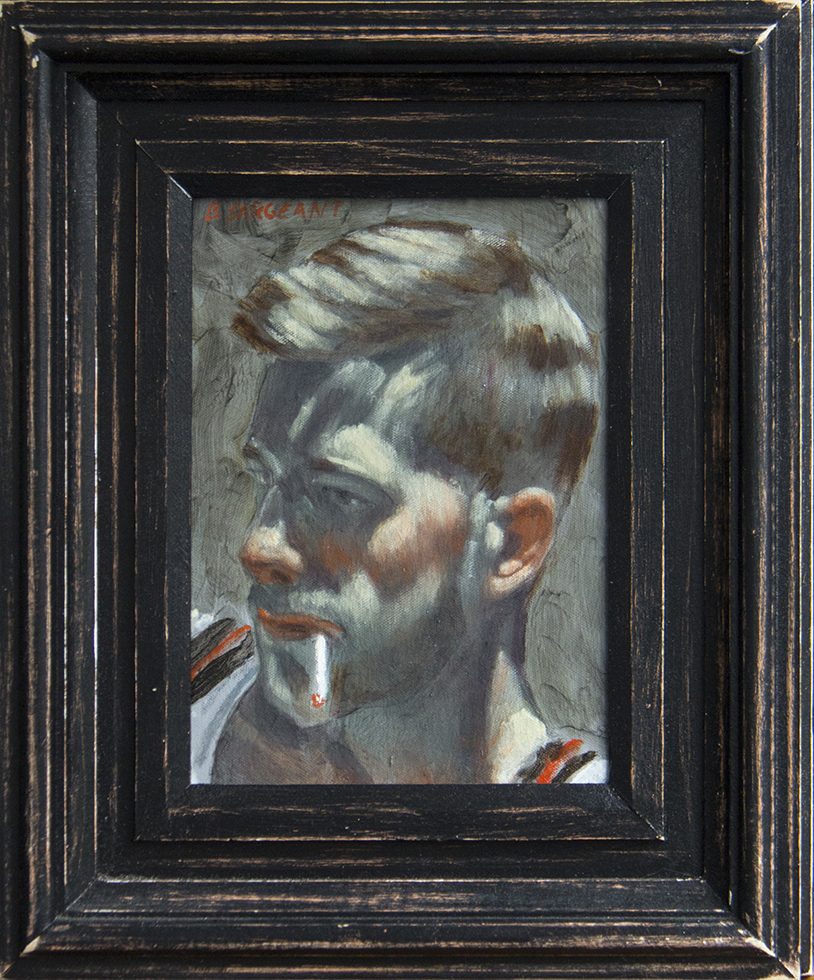 Mark Beard, [Bruce Sargeant] Young Man Smoking by 