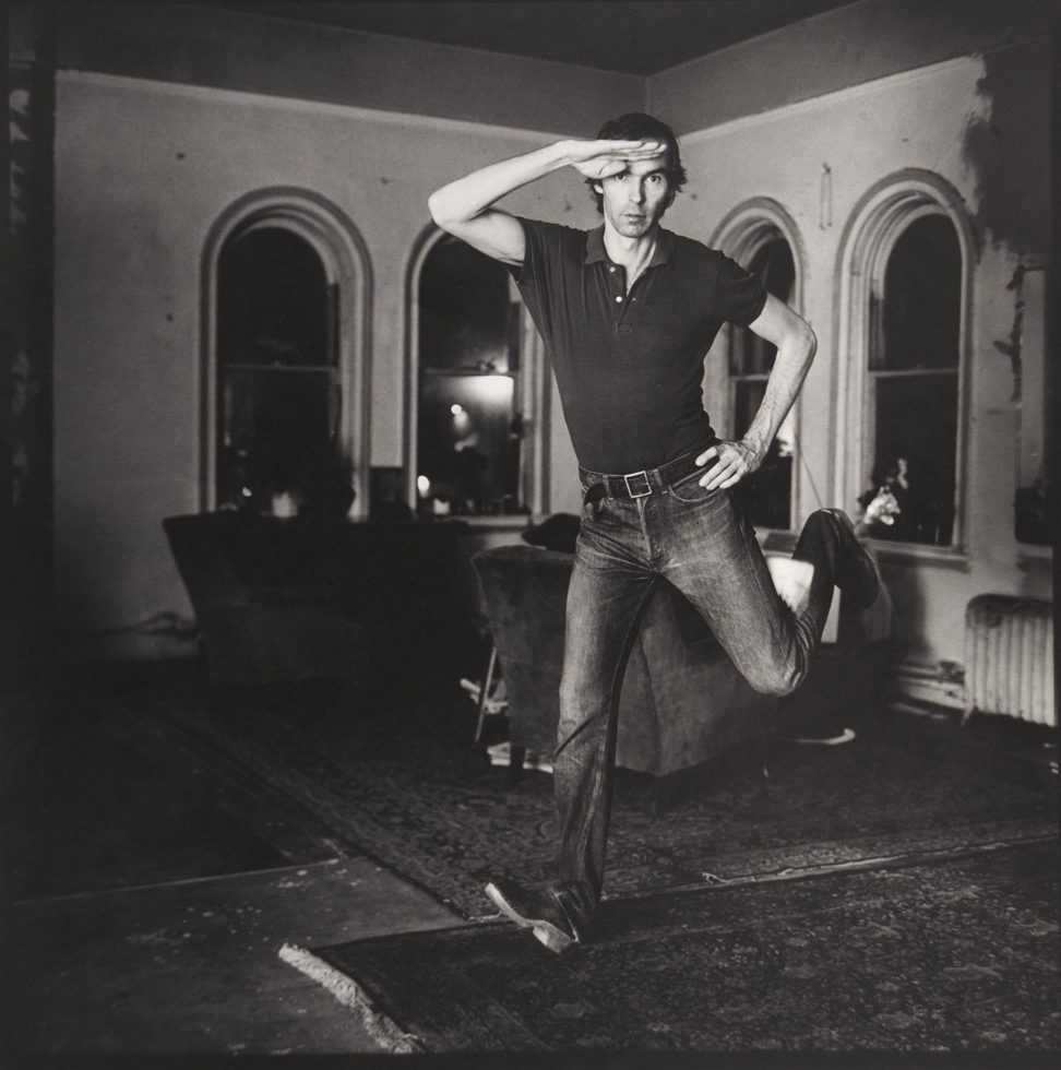 Self Portrait Jumping (I) by Peter Hujar