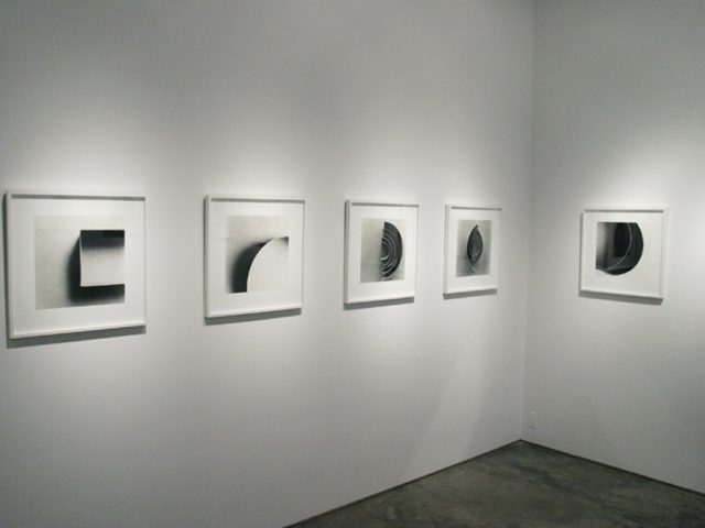 Ion Zupcu, New works on paper, installation image 2