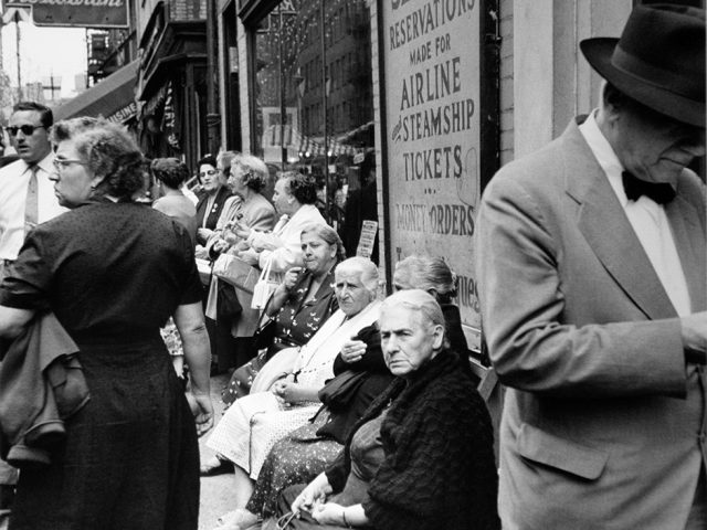 Arthur King, San Gennaro Outside of Paolucci's Restaurant