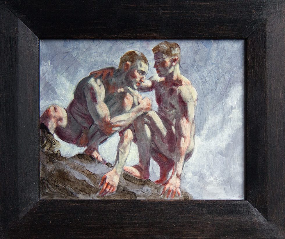 [Bruce Sargeant (1898-1938)] Two Men on a Rock by Mark Beard