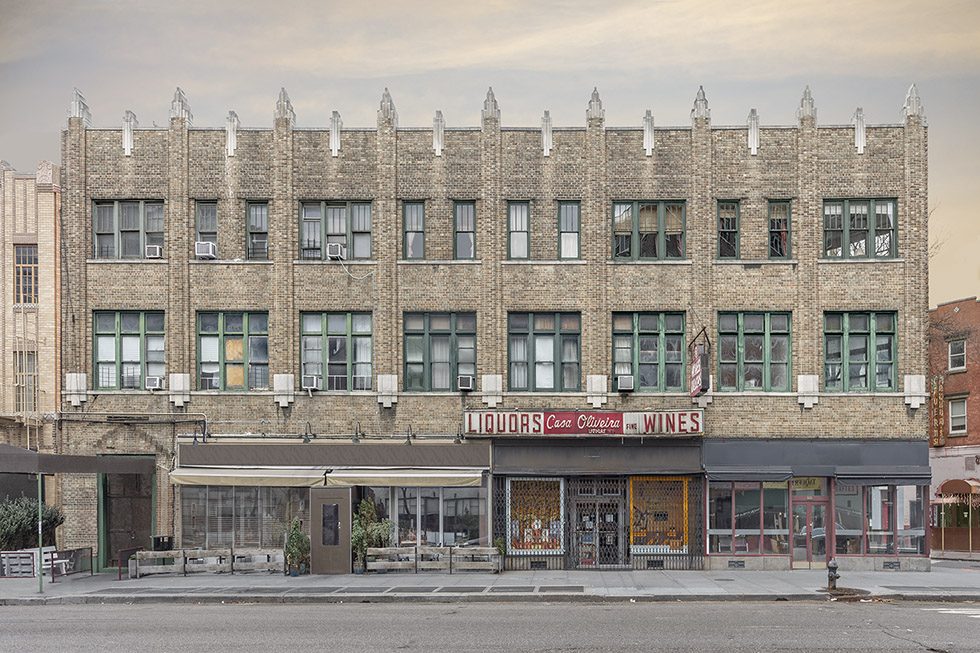 A photograph of Casa Oliveira Wine and Liquor Store in New York’s West Village