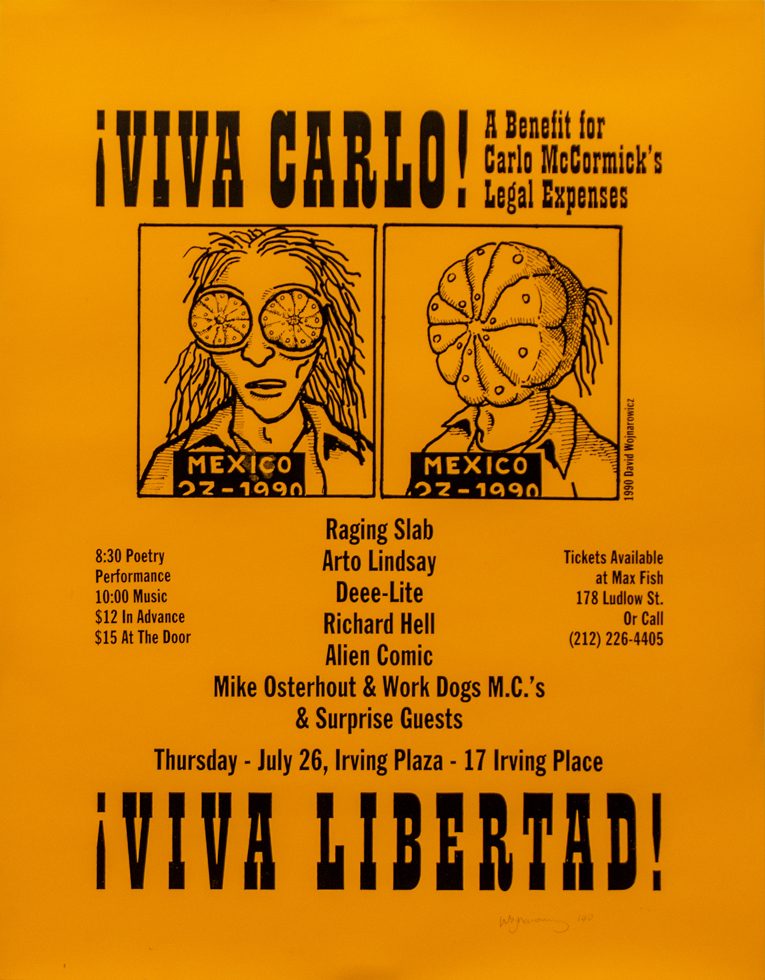 Viva Carlo! Viva Libertad! by David Wojnarowicz