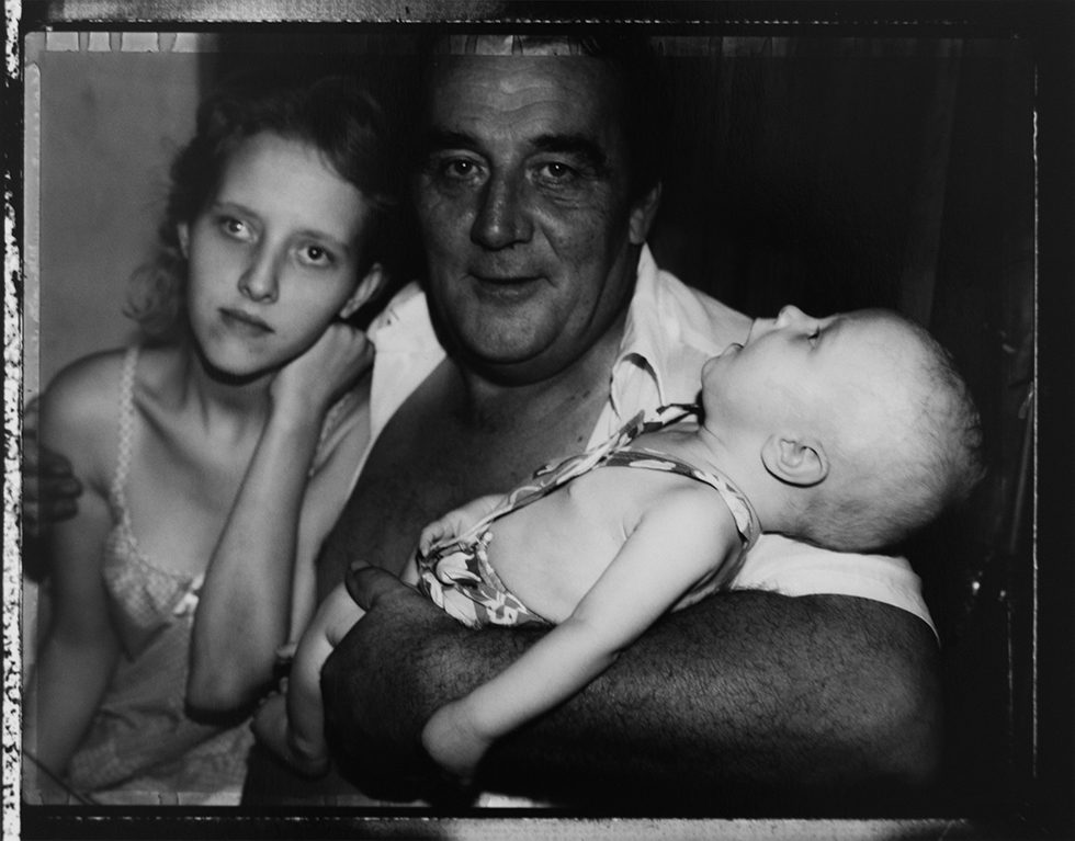 Family, Kermit, West Virginia by Bill Burke