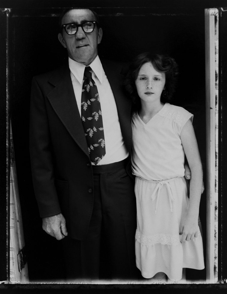 Reverend Elkins and Niece, Church in Jesus Name, Jolo, West Virginia by Bill Burke