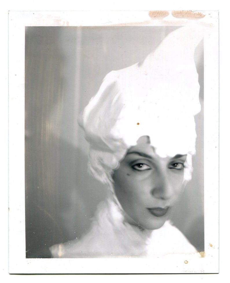 Untitled (Janet with Soap Wig) by Mark Morrisroe