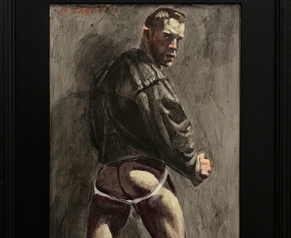 Mark Beard, [Bruce Sargeant (1898-1938)] Man Wearing Leather Jacket