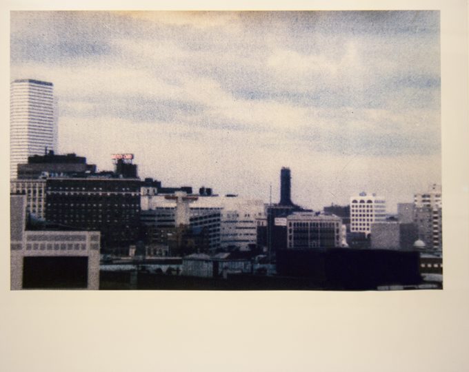 Mark Morrisroe, Dismal Boston Skyline, 1986