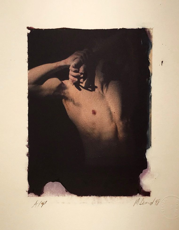 Untitled (Male Nude in Shadow) by Mark Beard