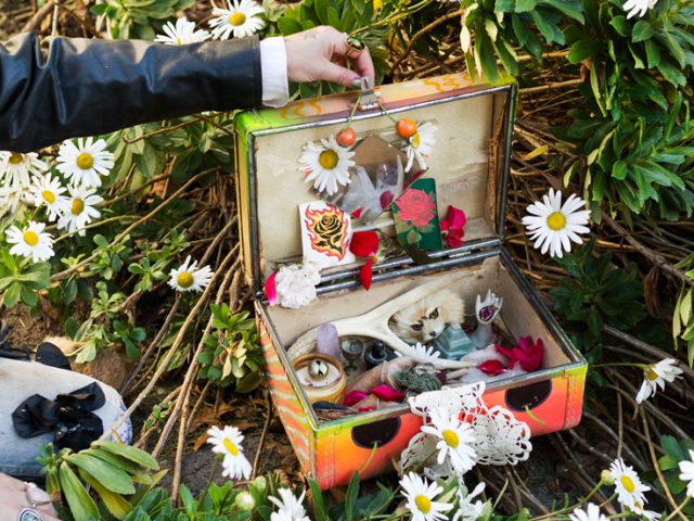 Frances F. Denny, Street altar, Brooklyn