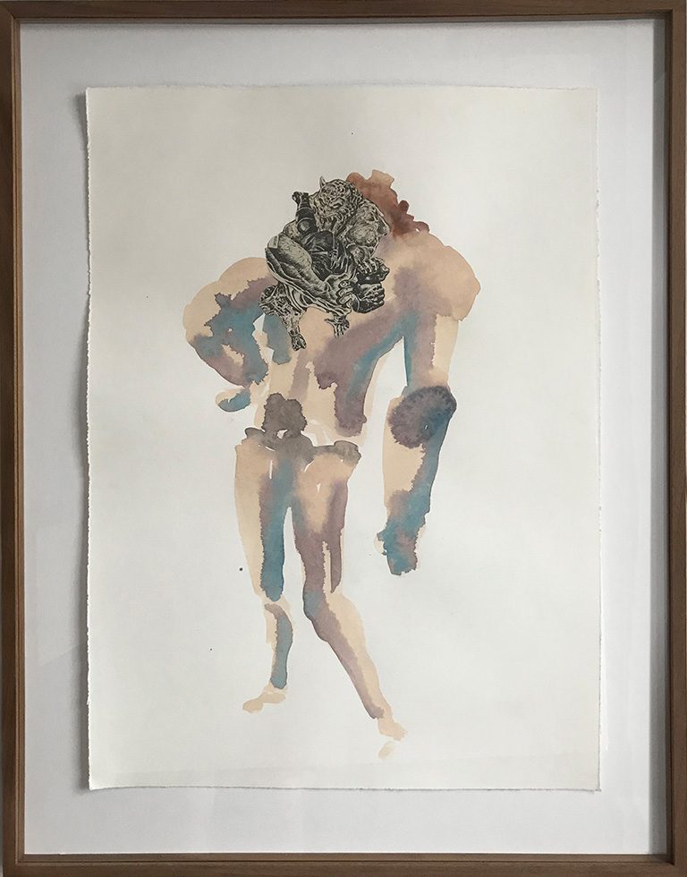 Jared Buckhiester, “Bodybuilder” by Jared Buckhiester