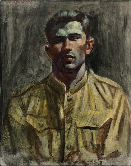 Mark Beard, [Bruce Sargeant (1898-1938)] Young Man in Army Jacket