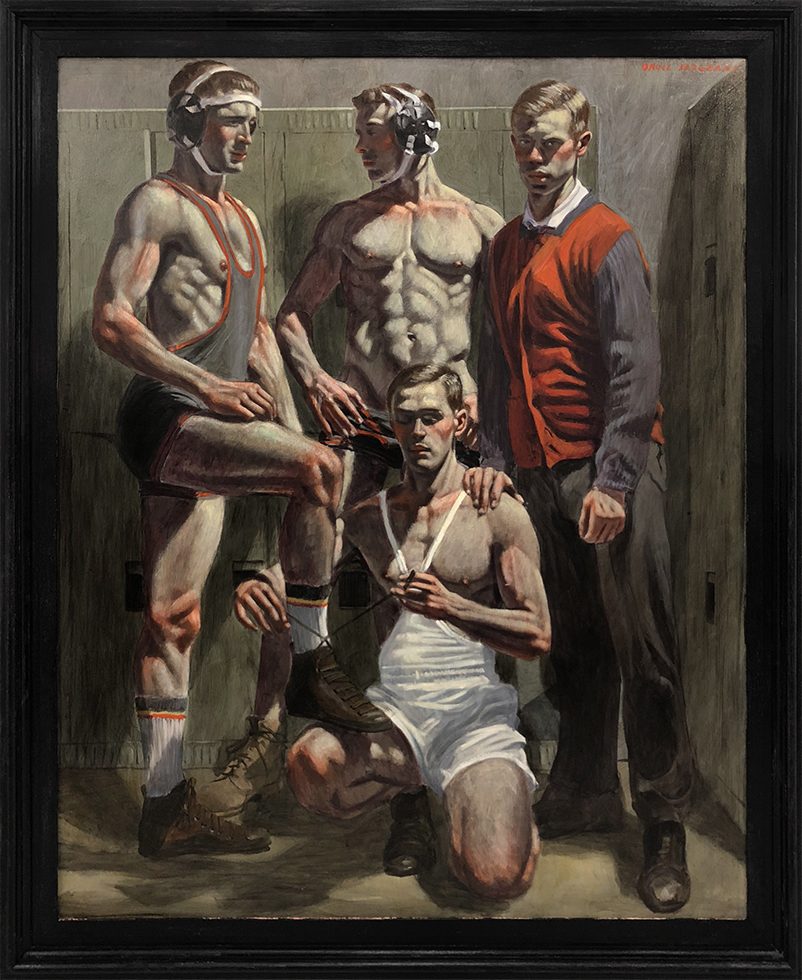 [Bruce Sargeant (1898-1938)] Champion Wrestling Team by Mark Beard