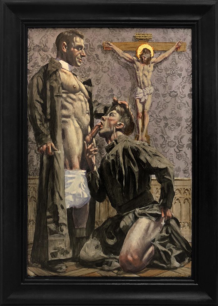 [Bruce Sargeant (1898-1938)] Two Priests Alone in Their Room (NSFW) by Mark Beard