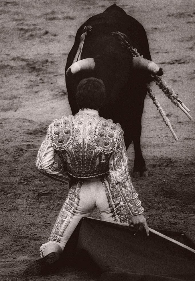 Espartaco Chico on Knees by Michael Crouser