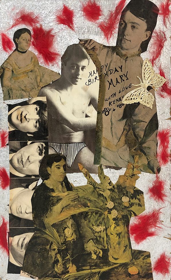 Untitled (Birthday collage to Mary Boylan from Kenny Burgess) by Kenny Burgess