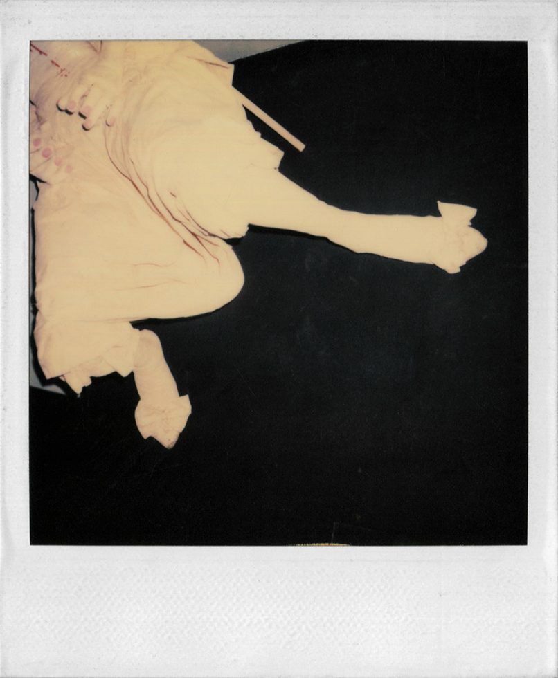 Untitled (Seated Doll in Pink) by Greer Lankton
