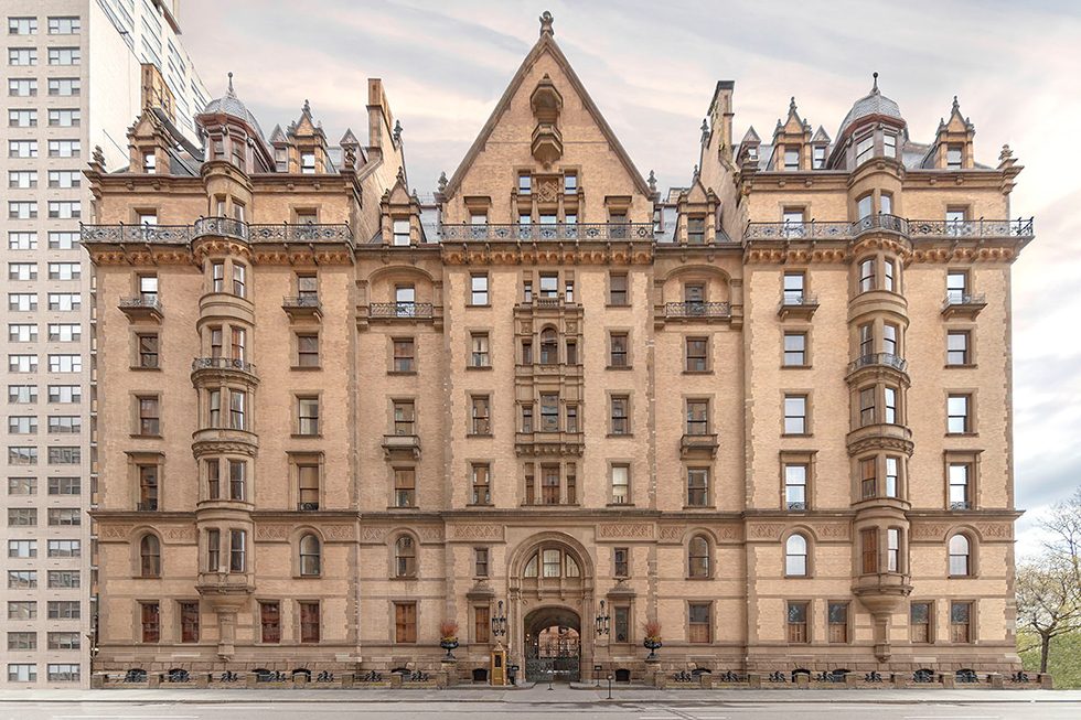 Photograph of the Dakota building in New York City