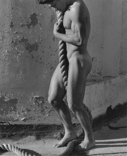 Herb Ritts, Tony with Rope, Los Angeles