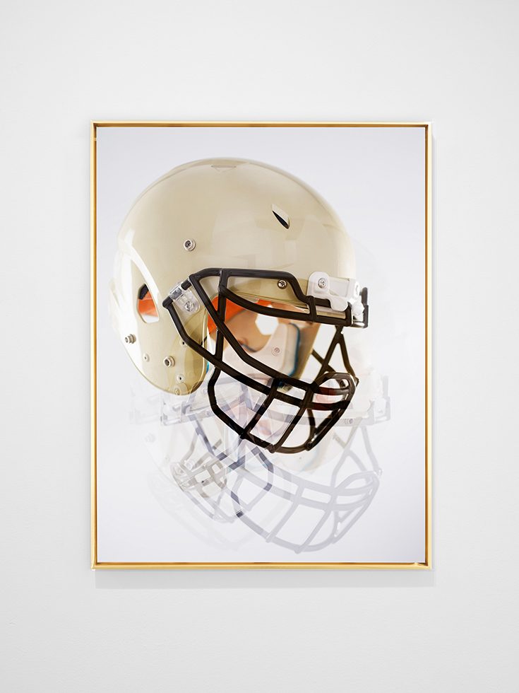 Gold Helmet by Joseph Desler Costa