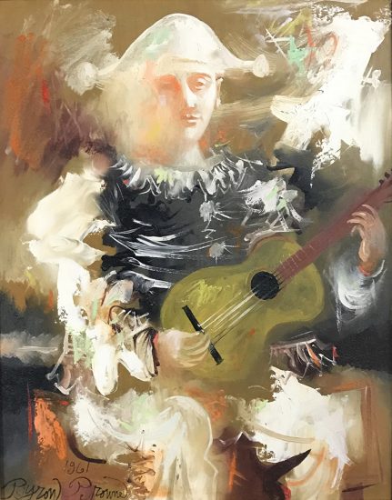 Click for sizes / editions / prices. Byron Browne, Clown