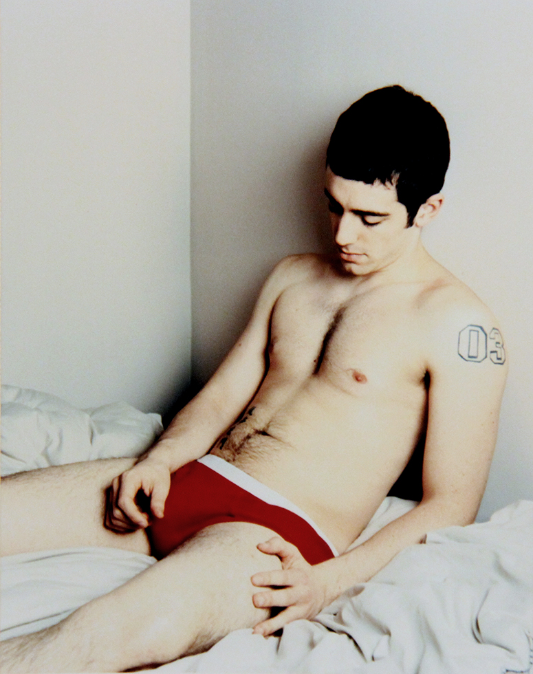 Untitled (Red Underwear) by Ryan Pfluger