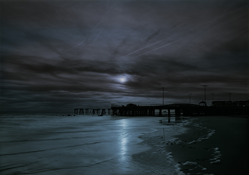 Broken Pier & Sunset by Michael Massaia